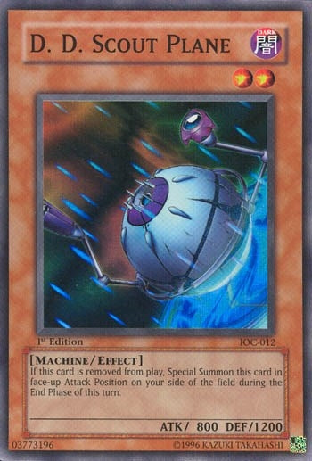 Image for D.D. Scout Plane (IOC-012) (Invasion of Chaos) - YuGiOh