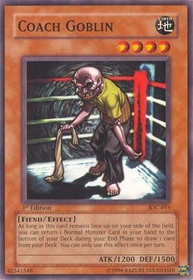 Coach Goblin (IOC-015) (Invasion of Chaos)