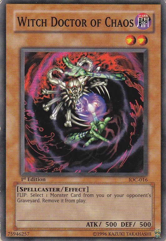Image for Witch Doctor of Chaos (IOC-016) (Invasion of Chaos) - YuGiOh