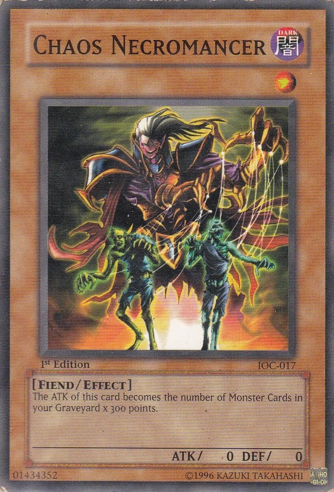 Image for Chaos Necromancer (IOC-017) (Invasion of Chaos) - YuGiOh