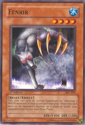 Image for Fenrir (IOC-020) (Invasion of Chaos) - YuGiOh