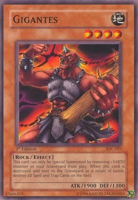 Image for Gigantes (IOC-021) (Invasion of Chaos) - YuGiOh