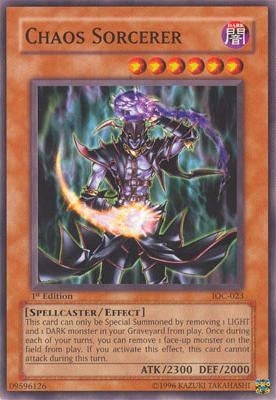 Image for Chaos Sorcerer (IOC-023) (Invasion of Chaos) - YuGiOh