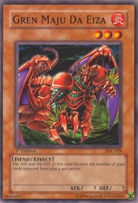 Image for Gren Maju Da Eiza (IOC-024) (Invasion of Chaos) - YuGiOh