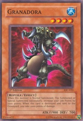 Image for Granadora (IOC-030) (Invasion of Chaos) - YuGiOh