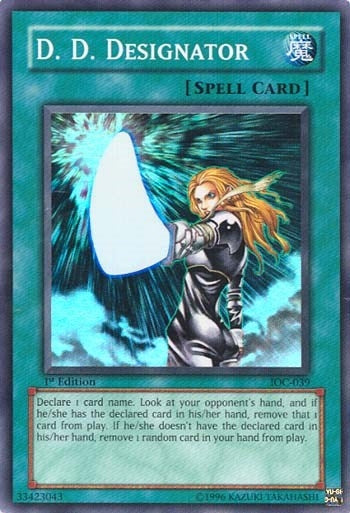 Image for D.D. Designator (IOC-039) (Invasion of Chaos) - YuGiOh