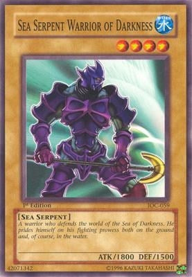 Sea Serpent Warrior of Darkness (IOC-059) (Invasion of Chaos)