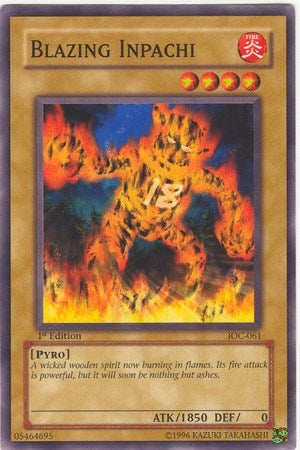 Blazing Inpachi (IOC-061) (Invasion of Chaos)