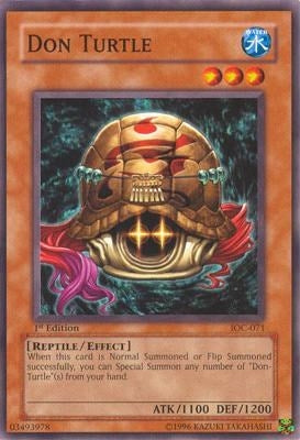 Image for Don Turtle (IOC-071) (Invasion of Chaos) - YuGiOh