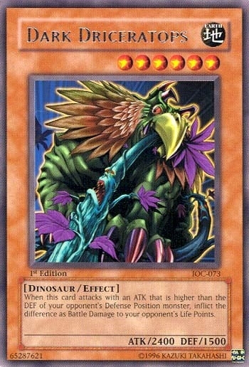 Dark Driceratops (IOC-073) (Invasion of Chaos)