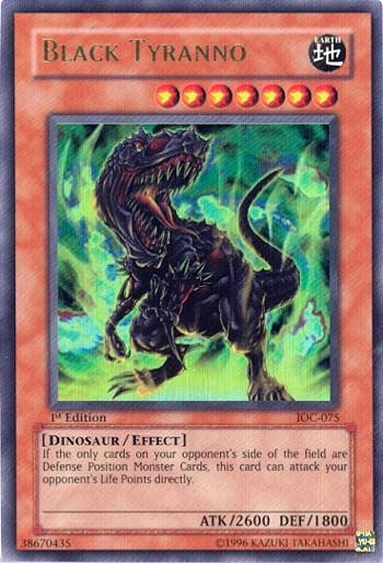 Image for Black Tyranno (IOC-075) (Invasion of Chaos) - YuGiOh