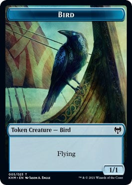 Image for Bird Token (5) (Kaldheim) - Magic: The Gathering