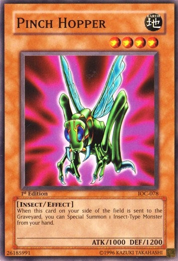 Image for Pinch Hopper (IOC-078) (Invasion of Chaos) - YuGiOh