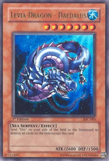 Image for Levia-Dragon - Daedalus (IOC-083) (Invasion of Chaos) - YuGiOh