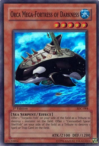Image for Orca Mega-Fortress of Darkness (IOC-084) (Invasion of Chaos) - YuGiOh