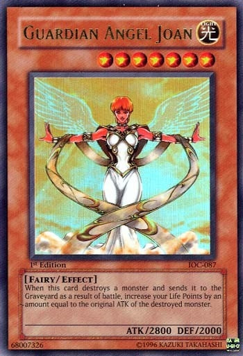 Image for Guardian Angel Joan (IOC-087) (Invasion of Chaos) - YuGiOh