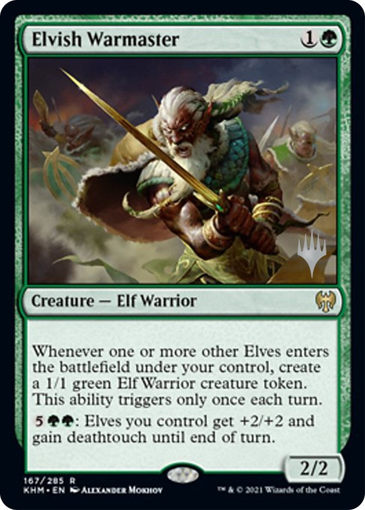 Elvish Warmaster (167) (Kaldheim)