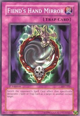 Image for Fiend's Hand Mirror (IOC-102) (Invasion of Chaos) - YuGiOh