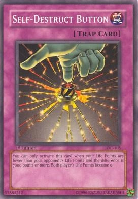 Self-Destruct Button (IOC-105) (Invasion of Chaos)