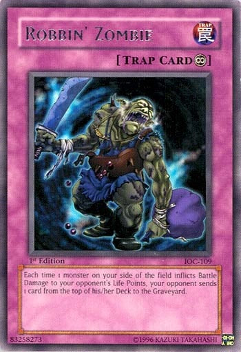 Image for Robbin' Zombie (IOC-109) (Invasion of Chaos) - YuGiOh
