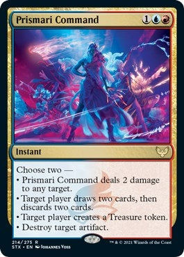 Image for Prismari Command (214) (Strixhaven: School of Mages) - Magic: The Gathering