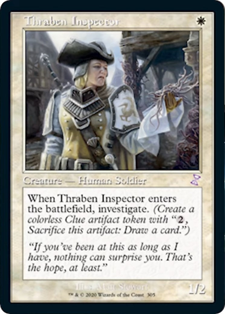 Image for Thraben Inspector (305) (Time Spiral: Remastered) - Magic: The Gathering