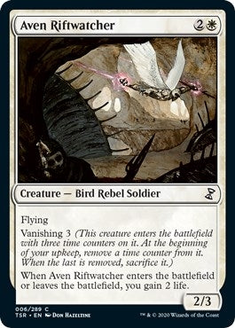 Image for Aven Riftwatcher (6) (Time Spiral: Remastered) - Magic: The Gathering