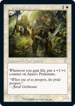 Image for Ajani's Pridemate (290) (Time Spiral: Remastered) - Magic: The Gathering