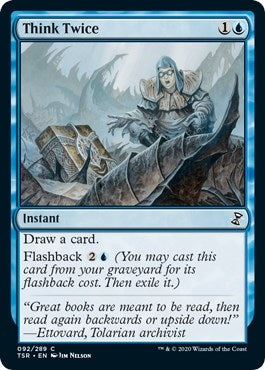 Image for Think Twice (92) (Time Spiral: Remastered) - Magic: The Gathering