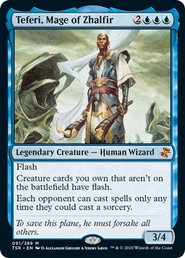 Teferi, Mage of Zhalfir (91) (Time Spiral: Remastered)