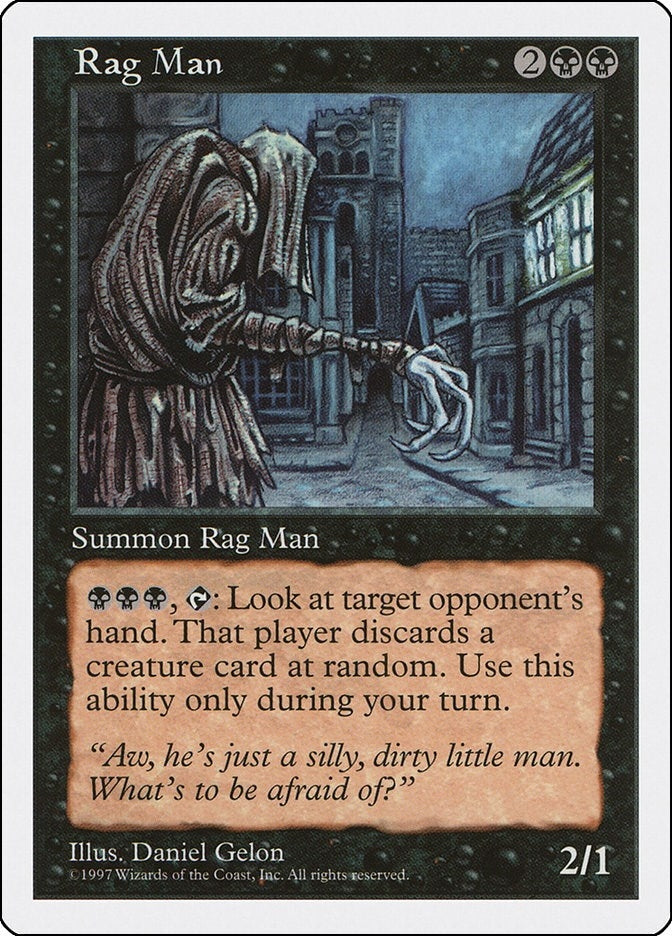 Image for Rag Man (Fifth Edition) - Magic: The Gathering