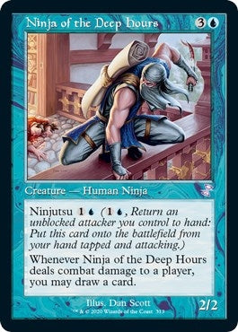 Image for Ninja of the Deep Hours (313) (Time Spiral: Remastered) - Magic: The Gathering
