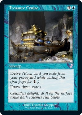 Image for Treasure Cruise (319) (Time Spiral: Remastered) - Magic: The Gathering