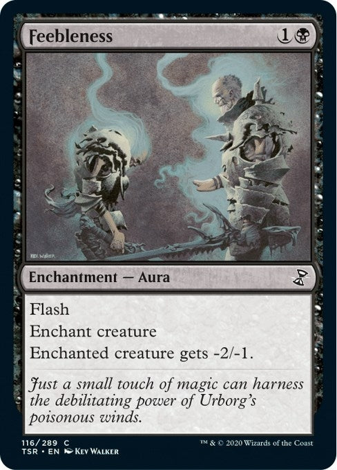 Image for Feebleness (116) (Time Spiral: Remastered) - Magic: The Gathering