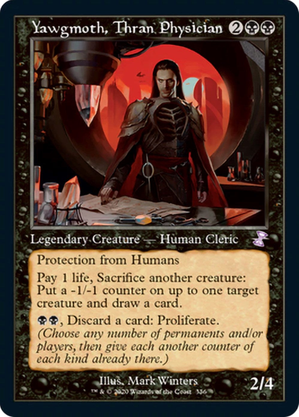 Yawgmoth, Thran Physician (336) (Time Spiral: Remastered)