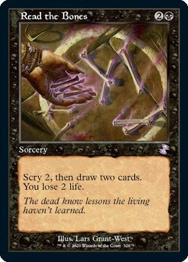 Image for Read the Bones (328) (Time Spiral: Remastered) - Magic: The Gathering