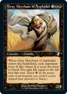 Gray Merchant of Asphodel (323) (Time Spiral: Remastered)
