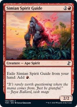 Image for Simian Spirit Guide (190) (Time Spiral: Remastered) - Magic: The Gathering