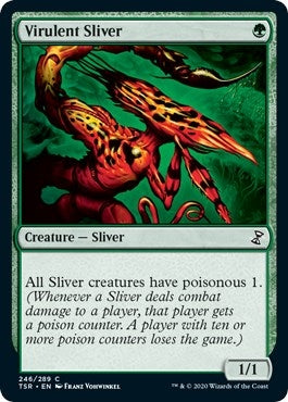 Image for Virulent Sliver (246) (Time Spiral: Remastered) - Magic: The Gathering