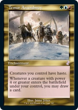 Image for Temur Ascendancy (387) (Time Spiral: Remastered) - Magic: The Gathering
