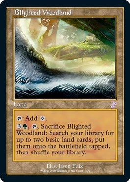 Image for Blighted Woodland (405) (Time Spiral: Remastered) - Magic: The Gathering