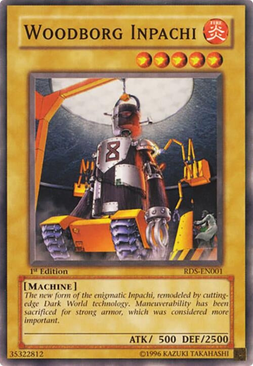 Image for Woodborg Inpachi (RDS-EN001) (Rise of Destiny) (RDS) - YuGiOh