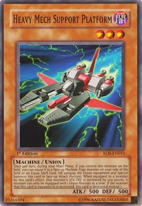 Image for Heavy Mech Support Platform (RDS-EN011) (Rise of Destiny) (RDS) - YuGiOh