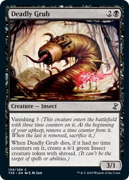 Image for Deadly Grub (108) (Time Spiral: Remastered) - Magic: The Gathering