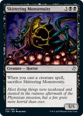 Image for Skittering Monstrosity (137) (Time Spiral: Remastered) - Magic: The Gathering