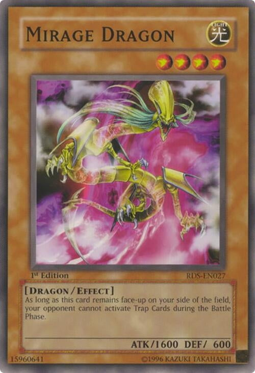 Image for Mirage Dragon (RDS-EN027) (Rise of Destiny) (RDS) - YuGiOh
