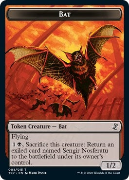Bat Token (4) (Time Spiral: Remastered)