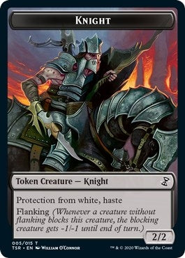 Image for Knight Token (5) (Time Spiral: Remastered) - Magic: The Gathering
