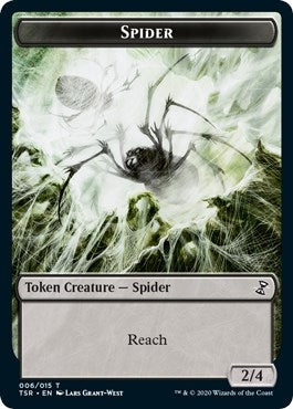 Spider Token (6) (Time Spiral: Remastered)
