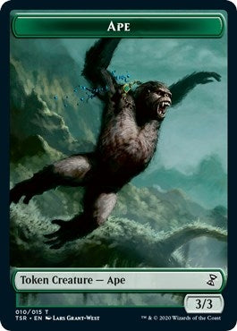 Ape Token (10) (Time Spiral: Remastered)